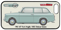 Ford Anglia 105E Deluxe Estate 1961-65 Phone Cover Horizontal